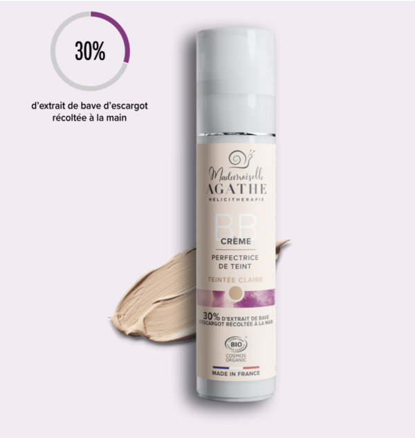 crème-teintée-claire-bb-crème-mademoiselle-agathe-protection-de-la-peau-uniformise-le-teint-aide-a-reduire-les-inflammations-bave-d-escargot-grain-d-orge-oullins-lyon-ma-boutique-holistisque