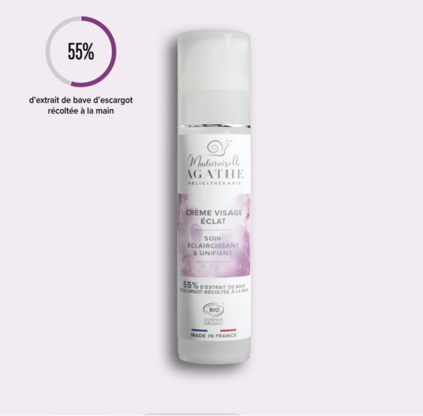 creme-eclat-soin-bio-bave-d-escargot-visage-tonique-peau-plus-lumineuse-teint-plus-uniforme-grain-d-orge-ma-boutique-holistique-mlle-agathe-oullins-lyon