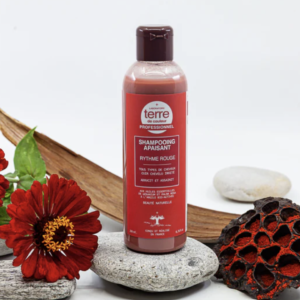 shampoing-terre-de-couleur-rythme-rouge-apaise-le-cuir-chevelu-detend-le-cheveu-nettoie-en-douceur-ma-boutique-holistique-grain-d-orge-oullins-lyon