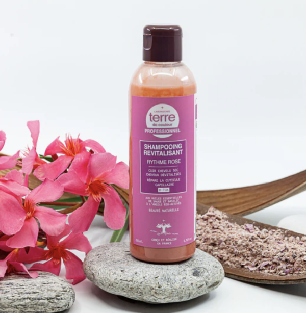 shampoing-rythme-rose-terre-de-couleur-detoxifie-redonne-de-la-force-aux-cheveux-elimine-les-toxines-grain-d-orge-ma-boutique-holistique-oullins-lyon