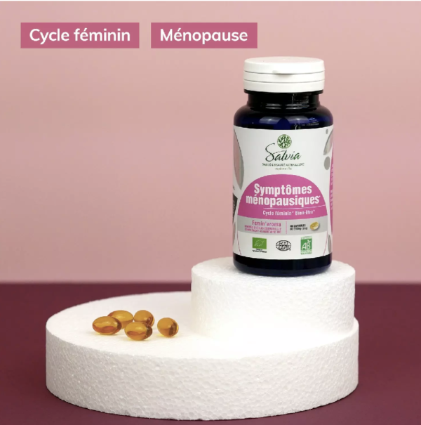 Symptômes ménopausiques - 40 capsules - Bio – Image 2