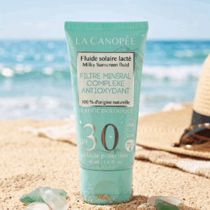 Crème fluide solaire lacté SPF30 40ml - La Canopée