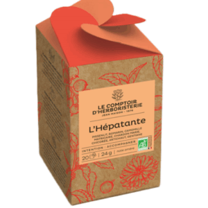 Tisane infusette L'hépatante - Les comptoirs d'herboristerie