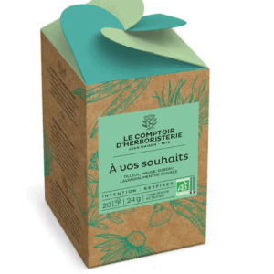 Tisane infusette A vos souhaits - Les comptoirs d'herboristerie
