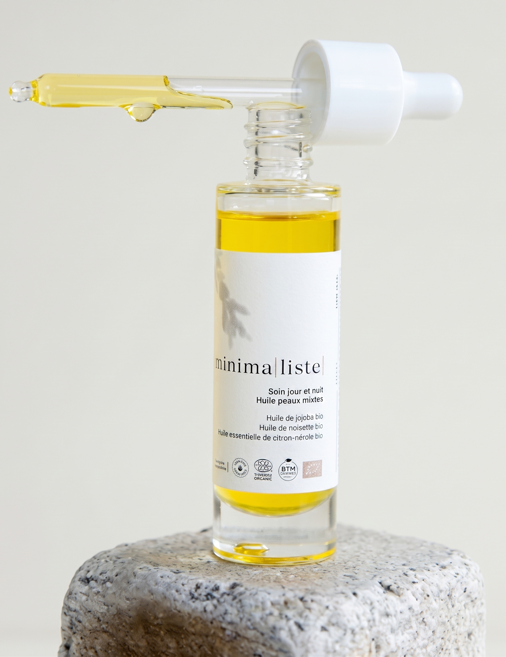 Sérum jour et nuit peaux mixtes- Minimaliste