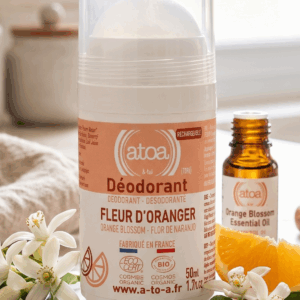 Roll-on Déodorant Rechargeable Fleur d'oranger- Atoa