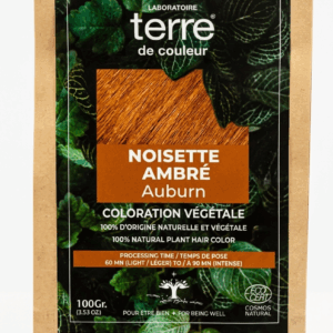 Coloration végétale Noisette ambrée 100g - Terre de couleur