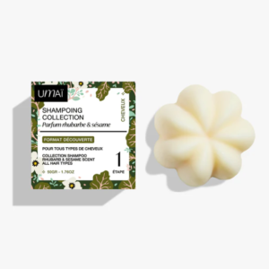 Shampoing solide collection Parfum Rhubarbe & Sésame Umaï