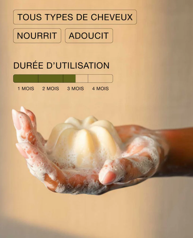 Shampoing solide collection Parfum Rhubarbe & Sésame Umaï – Image 2