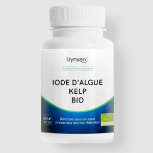 Iode d'algue kelp 60 gélules - Dynvéo