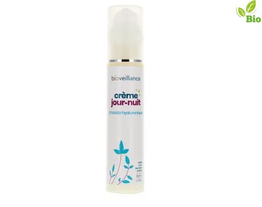 Crème jour-nuit à l'acide hyaluronique - Bioveillance