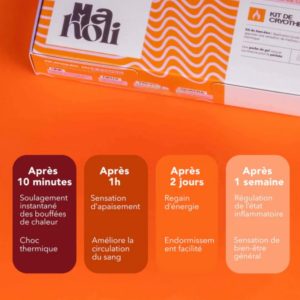Kit cryotherapie bouffées de chaleur - Maholi